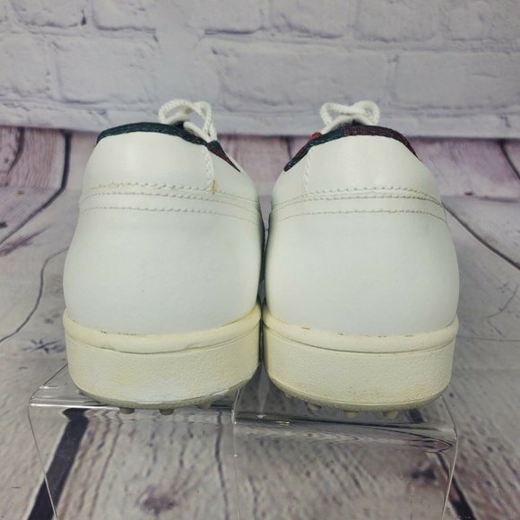 Foot Joy White Soft Joy Golf Shoes - Picture 7 of 8